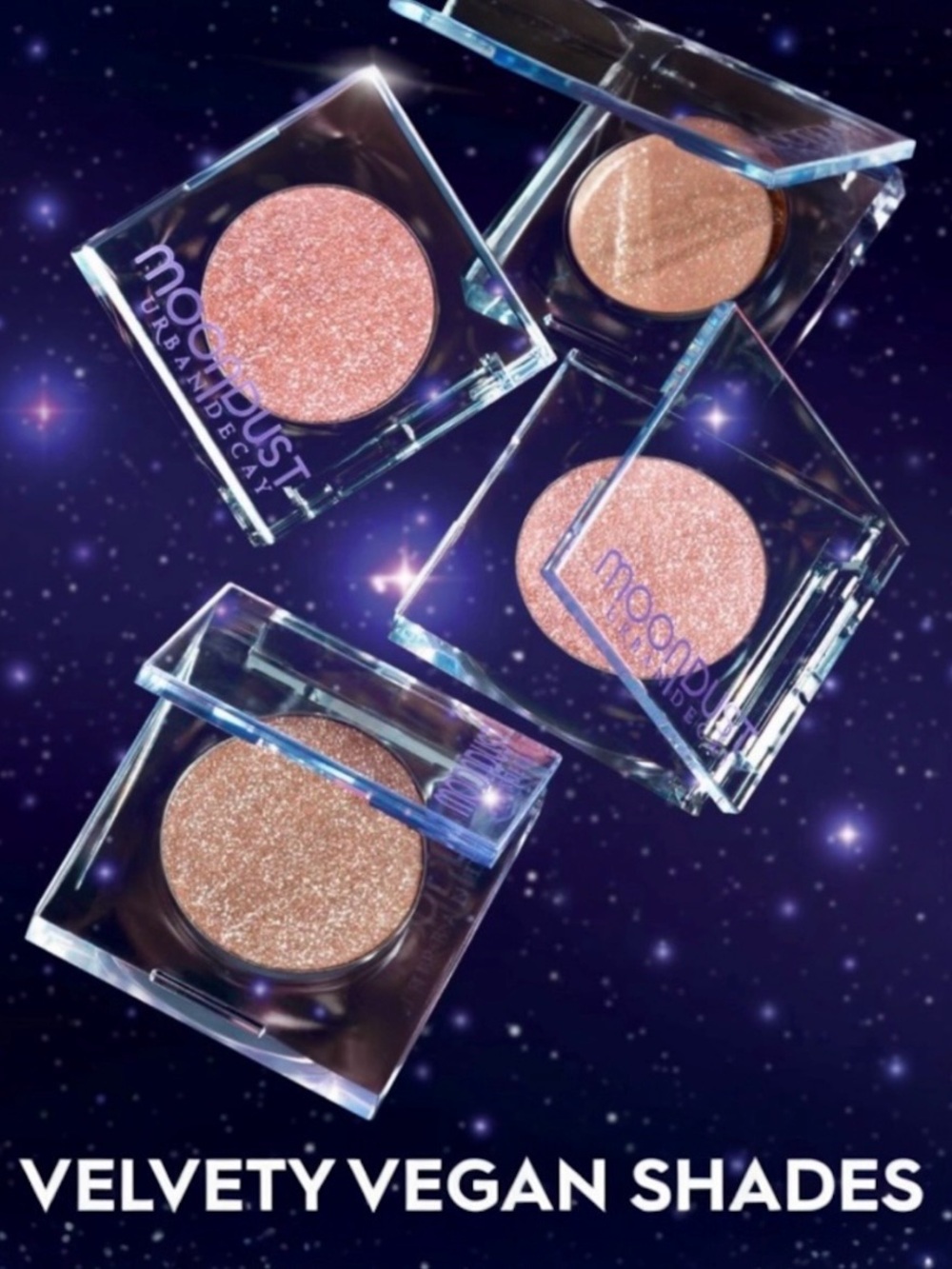 🆕💗URBAN DECAY 24/7 Moondust Glitter Eyeshadow Singles: SPACE COWBOY, DIAMOND DOG